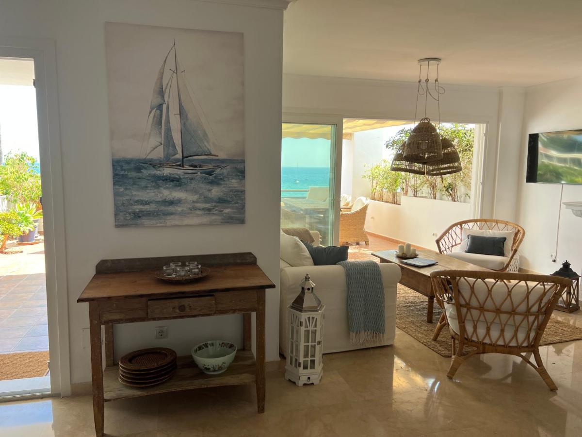 Playa Cristo Amazing Beach Terrace Appartment Естепона Екстер'єр фото