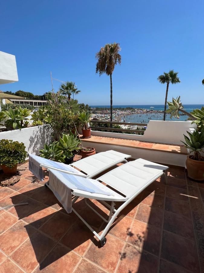 Playa Cristo Amazing Beach Terrace Appartment Естепона Екстер'єр фото